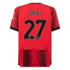 Maglia ufficiale AC Milan Origi 27 Casa 2023-24 per Uomo